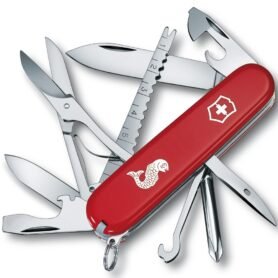 VICTORINOX nůž kapesní FISHERMAN 91mm ČERVENÝ