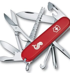 VICTORINOX nůž kapesní FISHERMAN 91mm ČERVENÝ