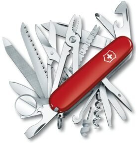VICTORINOX nůž kapesní SWISSCHAMP 91mm ČERVENÝ