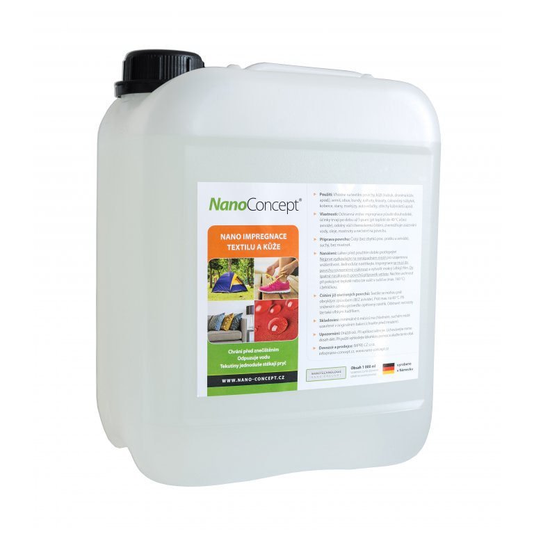 NANOCONCEPT impregnace NANO na textil a kůži 5000 ml