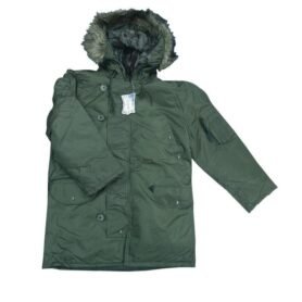 Bunda N3B Aljaška Cold Weather ZELENÁ vel. XXL