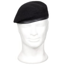 Baret COMMANDO ČERNÝ vel. 62