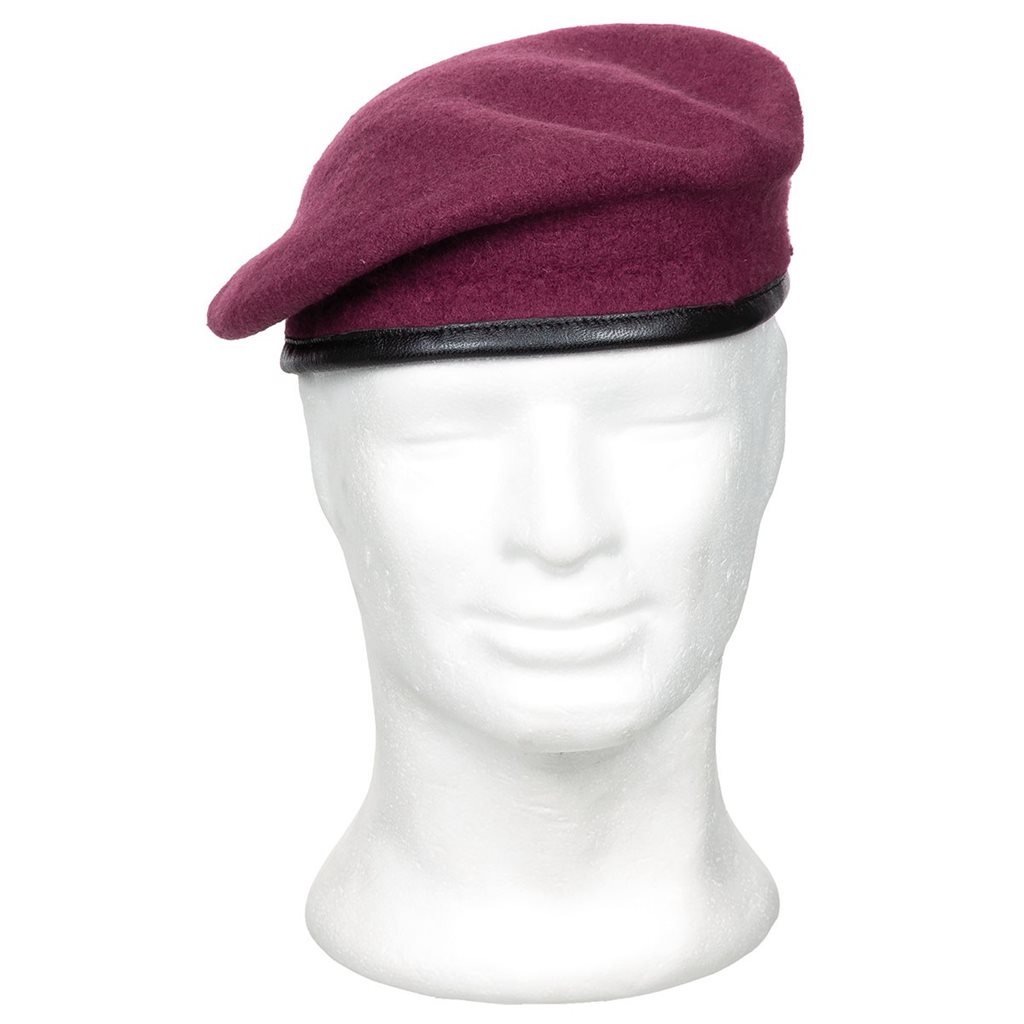 Baret COMMANDO VÍNOVÝ vel. 56