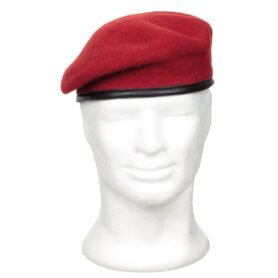 Baret COMMANDO korálově ČERVENÝ vel. 55