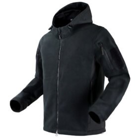 Bunda MERIDIAN FLEECE na zip ČERNÁ vel. XL