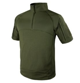 Košile taktická COMBAT krátký rukáv ZELENÁ vel. L