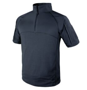 Košile taktická COMBAT krátký rukáv MODRÁ vel. S