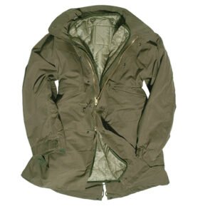 Bunda US M65 FISHTAIL s vložkou ZELENÁ vel. L