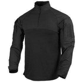 Košile taktická COMBAT GEN II se zipem ČERNÁ vel. XXL