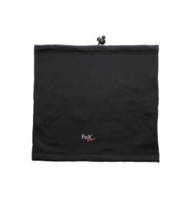 FOX Outdoor nákrčník SOFTSHELL se stahováním ČERNÝ