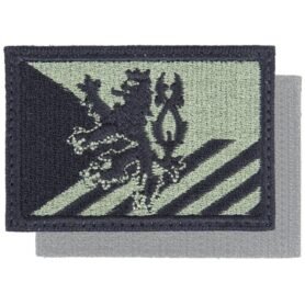 MILITARY RANGE nášivka ČESKÁ REPUBLIKA + LEV šikmé pruhy bojová