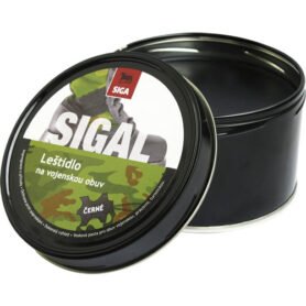 SIGA leštidlo na obuv vojenské 250g ČERNÉ