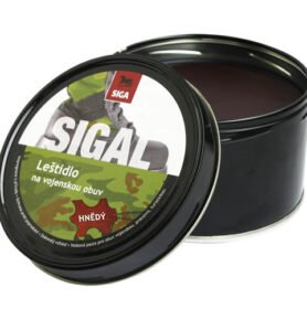 SIGA leštidlo na obuv vojenské 250g HNĚDÉ
