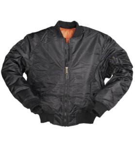 Bunda pilotní bomber TYP MA1® PES ČERNÁ vel. 3XL