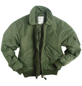 Bunda pilotní CWU BASIC ZELENÁ vel. 3XL