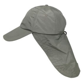 FOX Outdoor čepice SAHARA s ochranou krku ZELENÁ