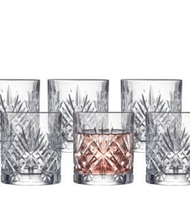 Lyngby Glas Sklenice na vodu Melodia 23 cl  (6 ks)