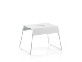 Zone Denmark Kovová stolička A-Stool White 27,5 cm (nosnost 110 kg)