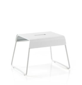 Zone Denmark Kovová stolička A-Stool White 27,5 cm (nosnost 110 kg)
