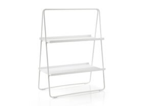 Zone Denmark Kovová stojací police A-Table 75 cm White