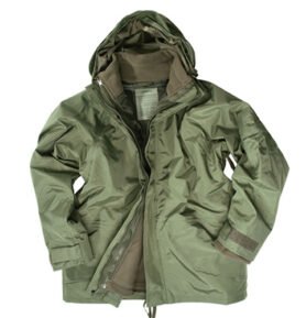 Bunda US s vložkou FLEECE ZELENÁ vel. XXL