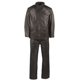 Komplet nepromokavý PVC ČERNÝ vel. S