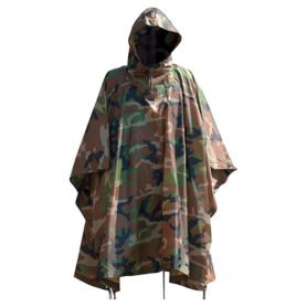 MIL-TEC pončo US rip-stop WOODLAND