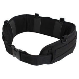 Opasek MOLLE taktický polstrovaný BATTLE ČERNÝ vel. M