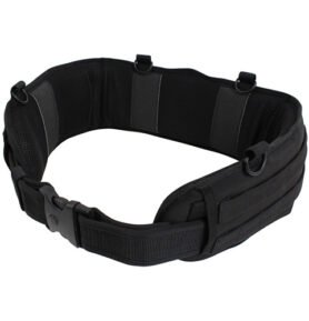 Opasek MOLLE taktický polstrovaný BATTLE ČERNÝ vel. L