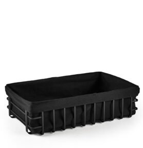 Holm Košík na pečivo 40x25x10 cm Black