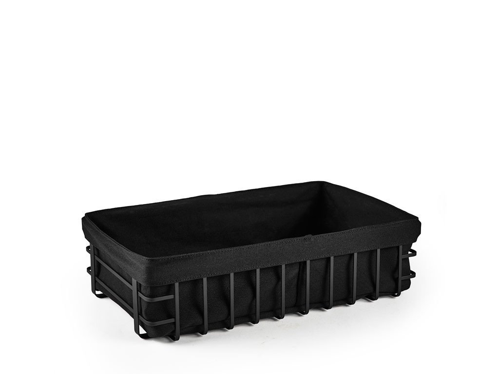 Holm Košík na pečivo 40x25x10 cm Black