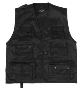 Vesta JAGD na lov nebo rybaření ČERNÁ vel. XXL