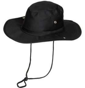 Klobouk bush ČERNÝ vel. 55