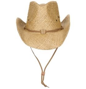 FOX Outdoor klobouk slaměný s tkaničkou PŘÍRODNÍ