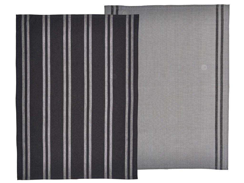 Södahl Kuchyňská utěrka 50x70 Soft Tools Black (2 ks)