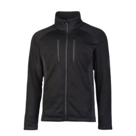 Mikina outdoorová STRUCTURE-FLEECE ČERNÁ vel. XXL