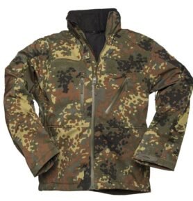 Bunda softshell SCU 14 FLECKTARN vel. L