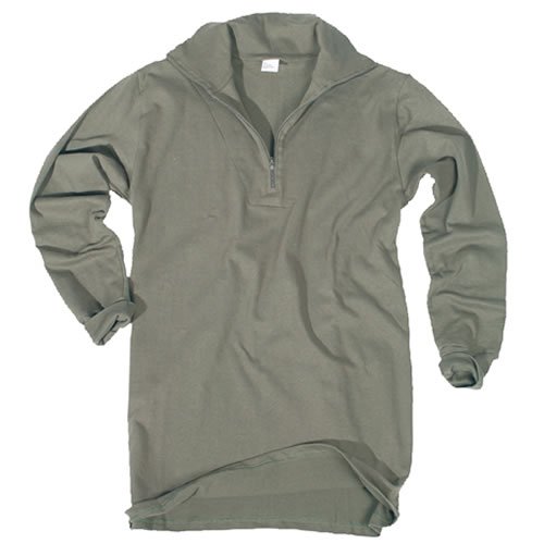 Triko BW se zipem ZELENÉ nové vel. 7