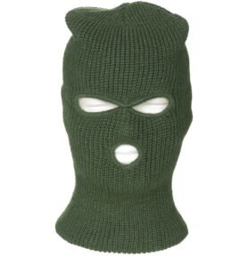 MFH kukla pletená 3 otvory Acryl ZELENÁ