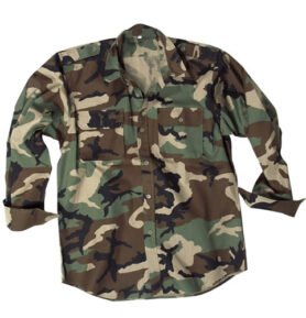 Košile polní na knoflíky rip-stop WOODLAND vel. 3XL