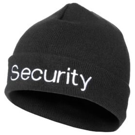 MFH čepice SECURITY pletená Acryl ČERNÁ