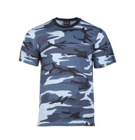 Triko krátký rukáv SKY BLUE CAMO vel. S