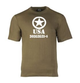 Triko krátký rukáv USA ALLIED STAR ZELENÉ vel. XL