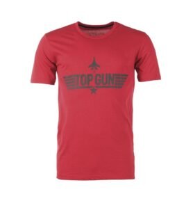 Triko krátký rukáv TOP GUN ČERVENÉ vel. XXL