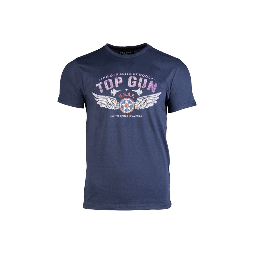 Triko krátký rukáv PILOTS ELITE SCHOOL MODRÉ vel. L