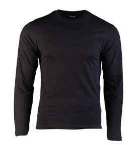 Triko dlouhý rukáv ČERNÉ vel. L