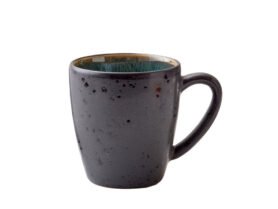 Bitz Kameninový hrnek s ouškem 19 cl Black/Green