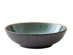 Bitz Kameninová mísa na těstoviny 20 cm Black/Green