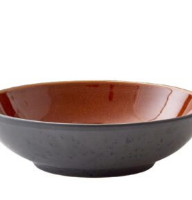 Bitz Kameninová mísa na těstoviny 20 cm Black/Amber
