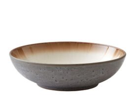 Bitz Kameninová mísa na těstoviny 20 cm Grey/Cream